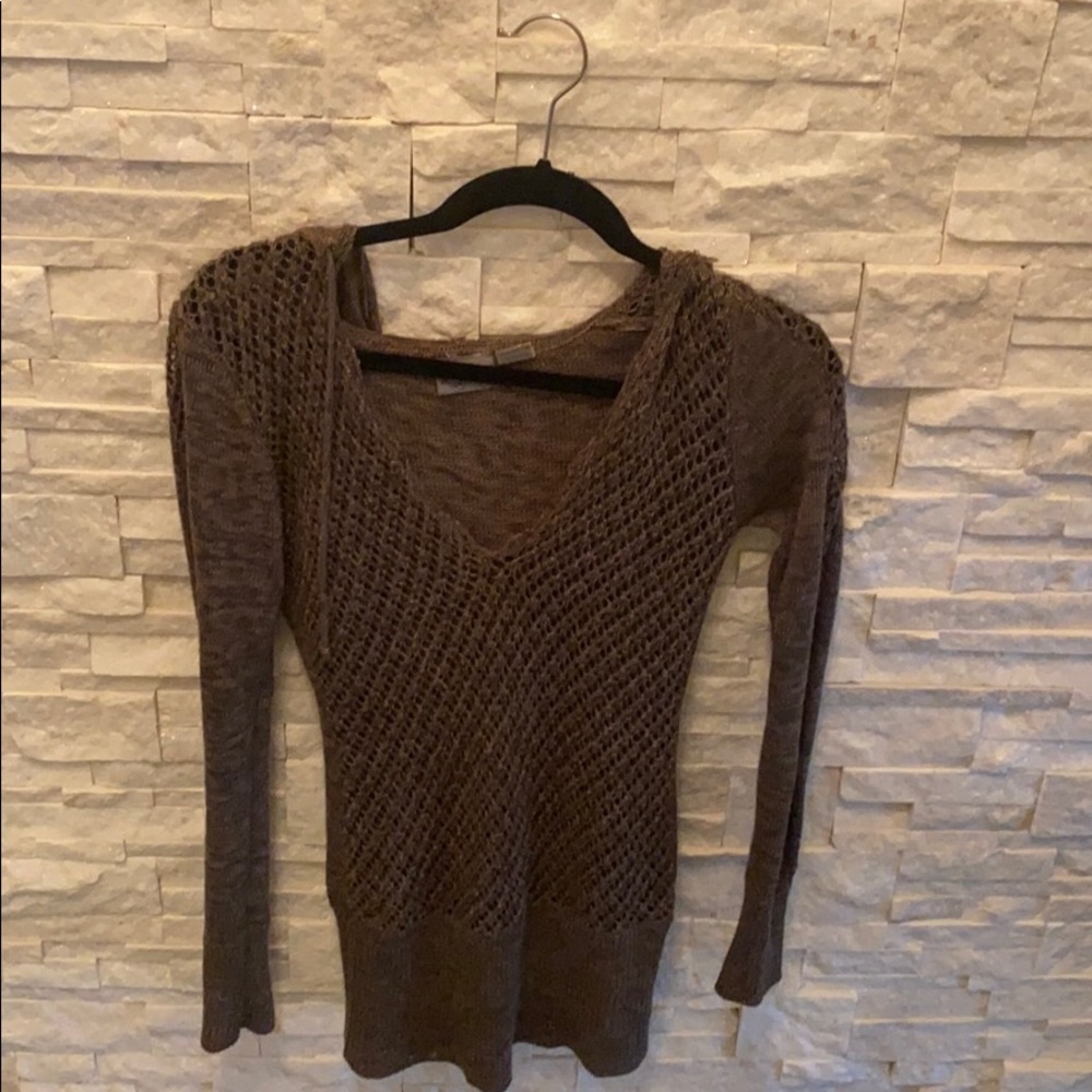 Brown dressy sweater